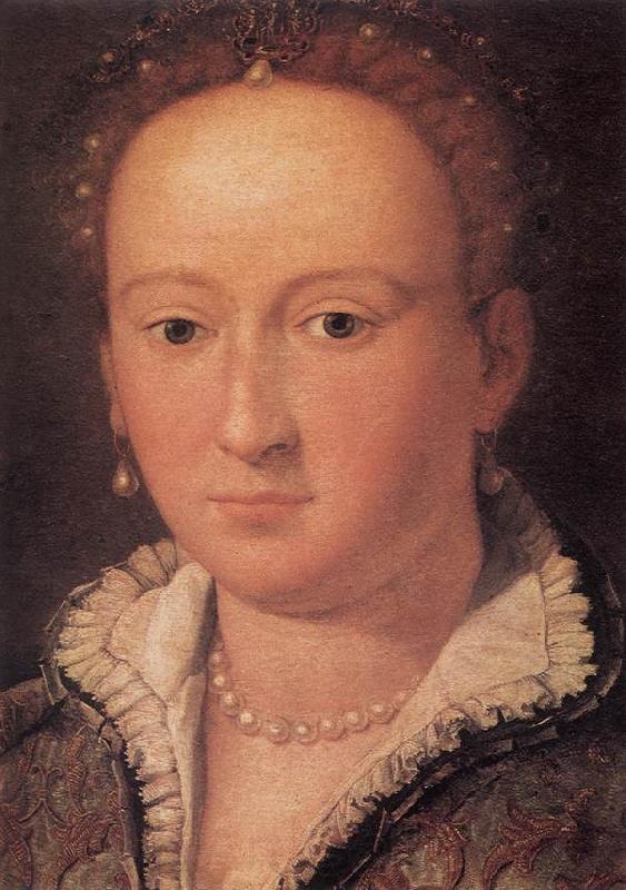 Alessandro Allori Portrait of a Woman Norge oil painting art